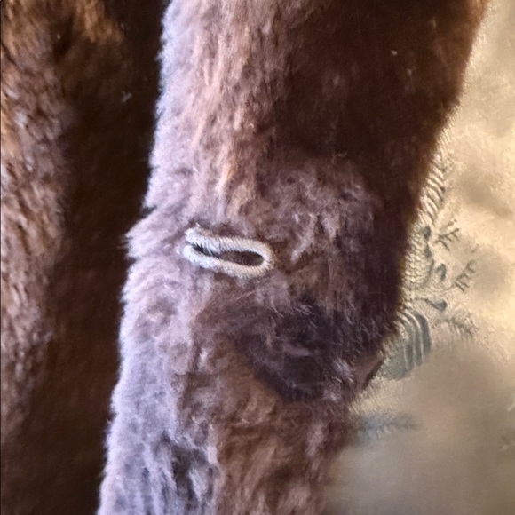 Vintage Dark Brown Faux Fur Jacket - Unbranded - Picture 5 of 8